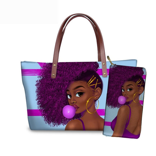 *Preorder* Busy Little Lady 2pc Tote Bag & Wallet Set