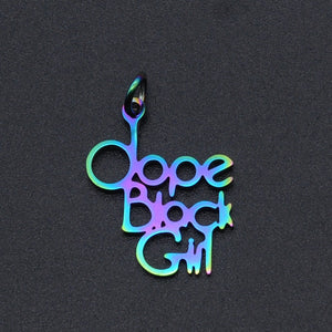 Dope Black Girl (Multicolor) Charm